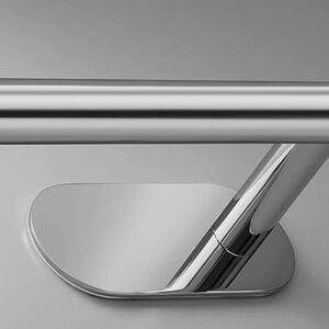 Sleek Silver Metal Table Base